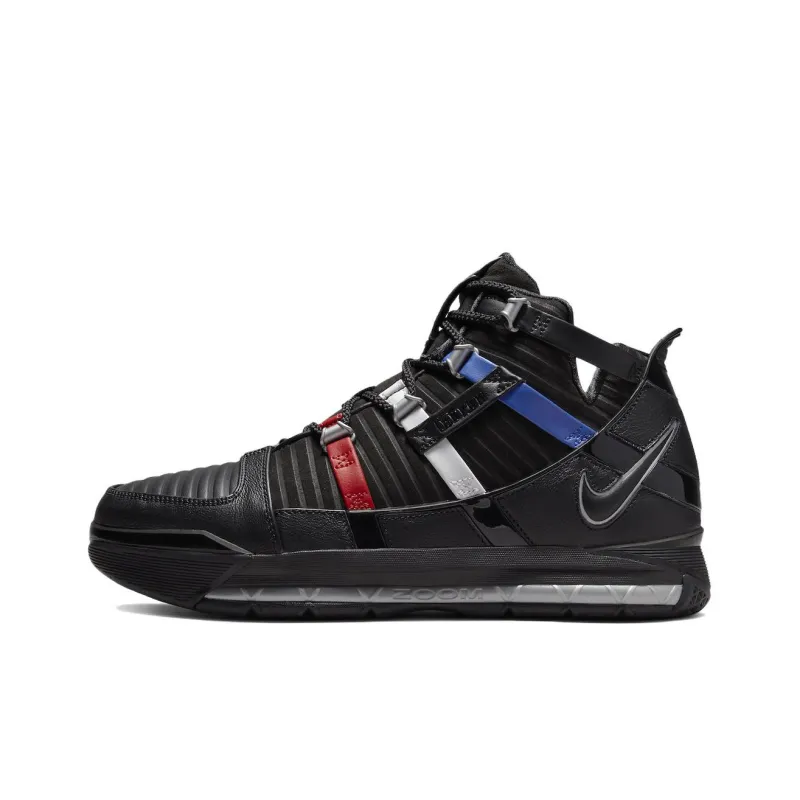 Nike LeBron 3 The Shop Black University Red 2022-0