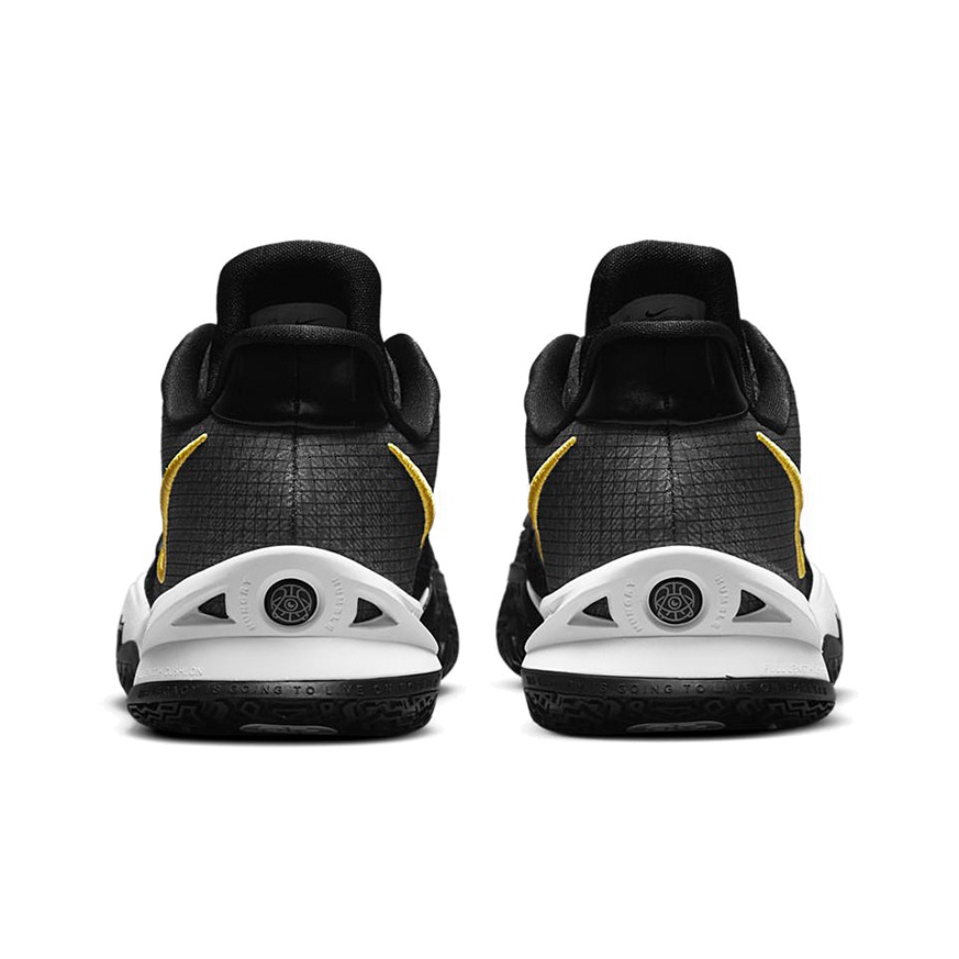 kyrie 4 low yellow and black