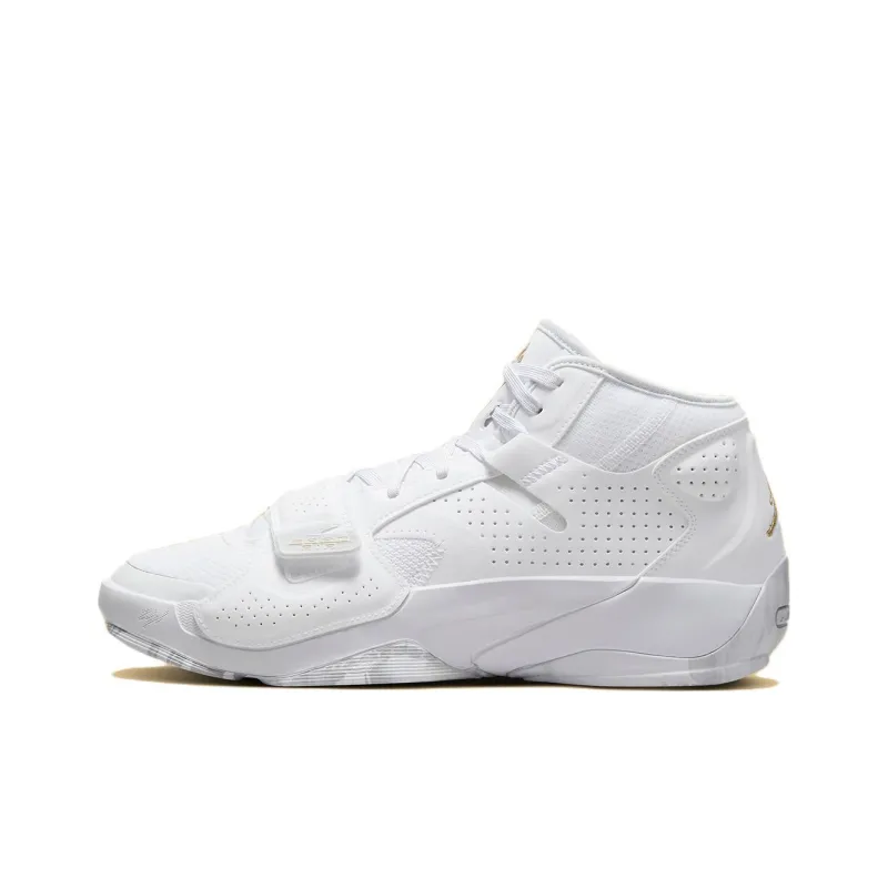 Jordan Zion 2 White Metallic Gold-0