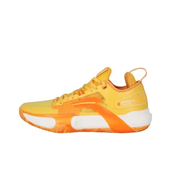 LiNing Speed 9 Premium PRM Anti Slip Wear Resistant Low Top Basketball Shoes Men's Yellow White