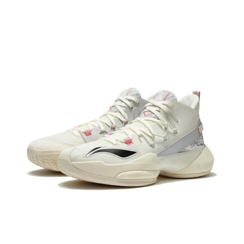LINING Power 8 V2 'Vanilla White'-2