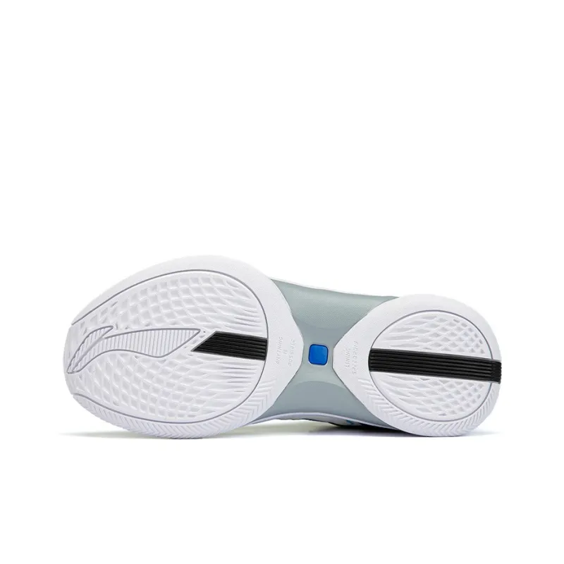LiNing Wear resistant, Non slip And Breathable Low Top Basketball Shoes Men's White Black-4