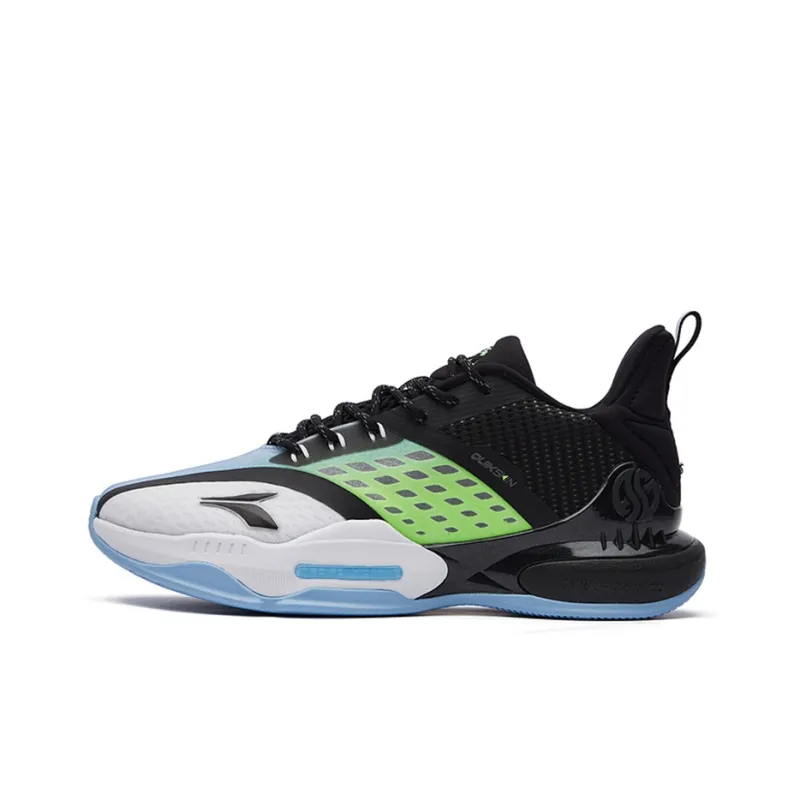 361° AG 2 Aaron Gordon AG2 Low Top Performance Basketball Shoes Men's White Black-0