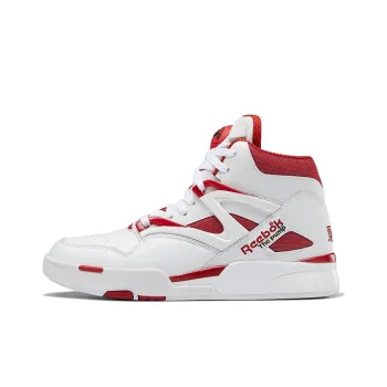 Reebok Pump Omni Zone Ii White Vector Red