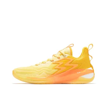 361° Big3 3.0 Pro Orange Soda Durable Breathable Low Top Basketball Shoes Yellow