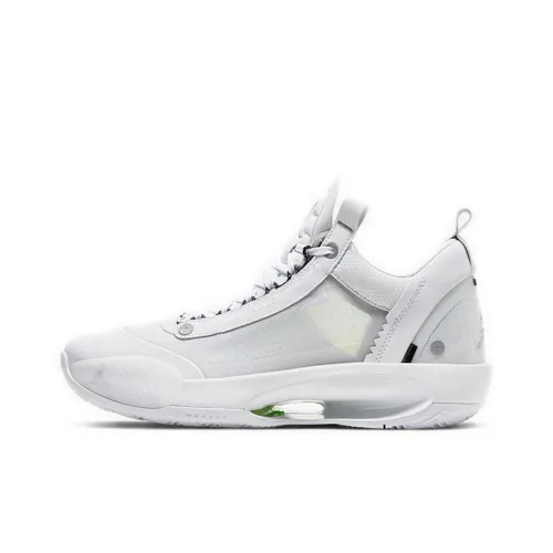 Jordan XXXIV Low PF Pure Money White Sole