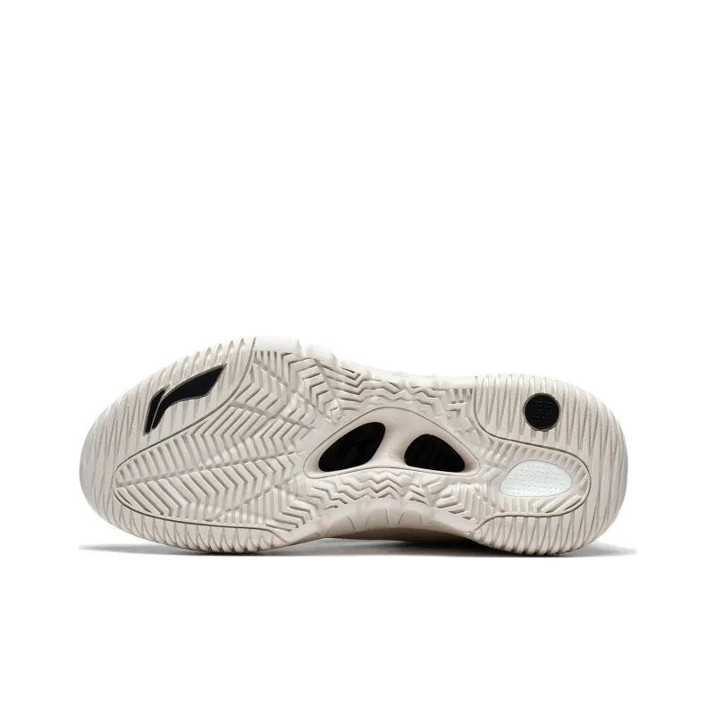 LINING Badfive 2 Basketball Shoes Men High Top Dusty Khaki-3