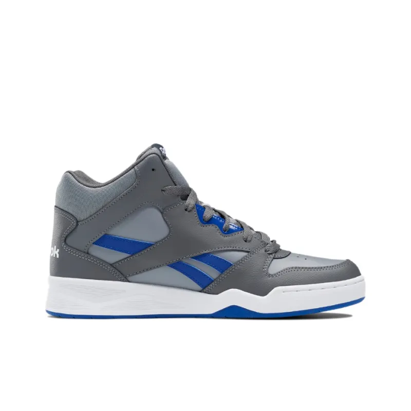 Reebok Royal BB4500 2 Hi Anti Slip Wear Resistant Mid Top Basketball Shoes Men's Gray Blue-1