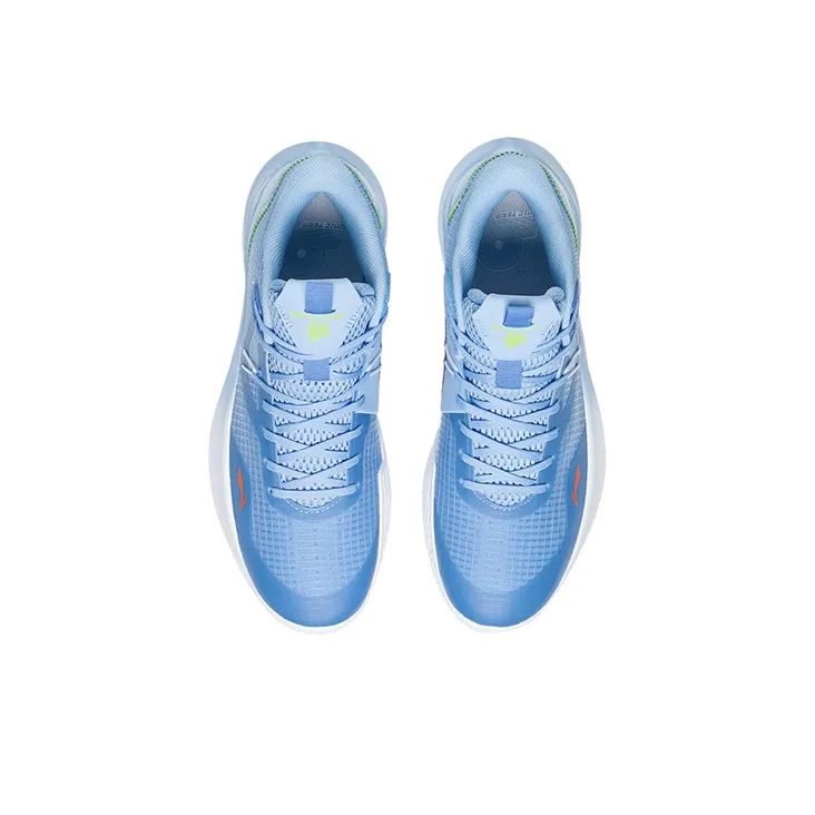 LINING SONIC Team LOW Basketball Shoes Men Low Top Aurora Blue-3