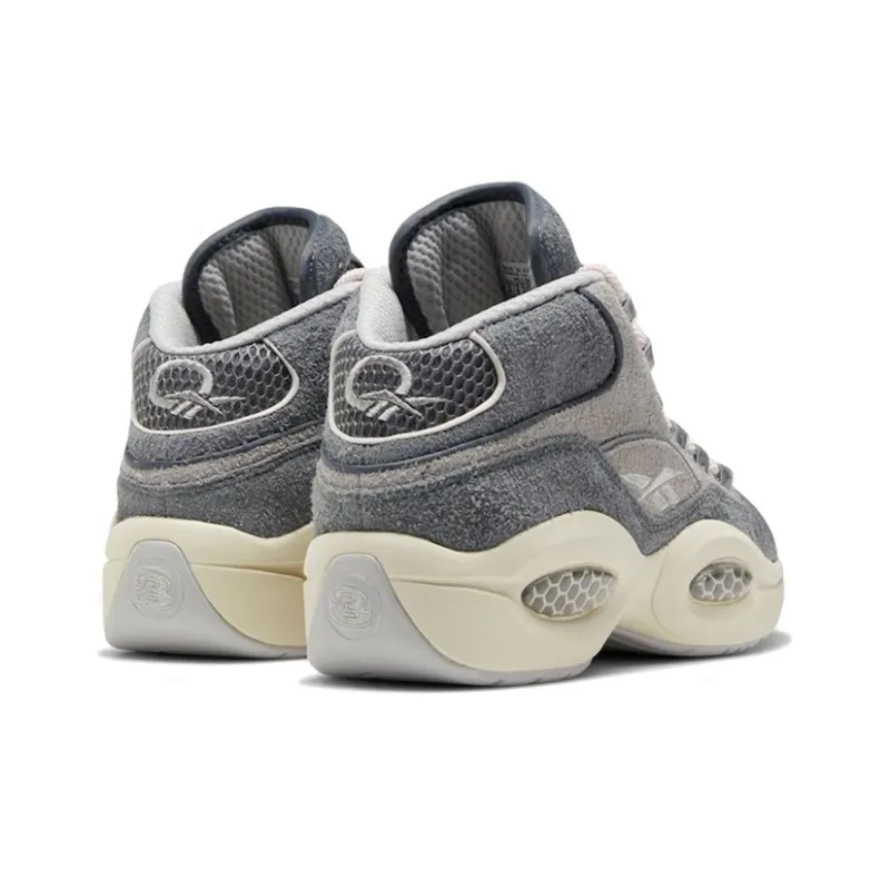 Reebok Question Mid Grey Suede-3