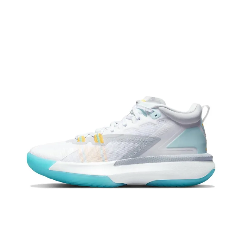 JORDAN Zion 1 Pf 'White Dynamic Turquoise'-0