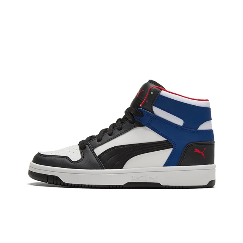 PUMA Rebound LayUp Black/Red/Blue Mid-0