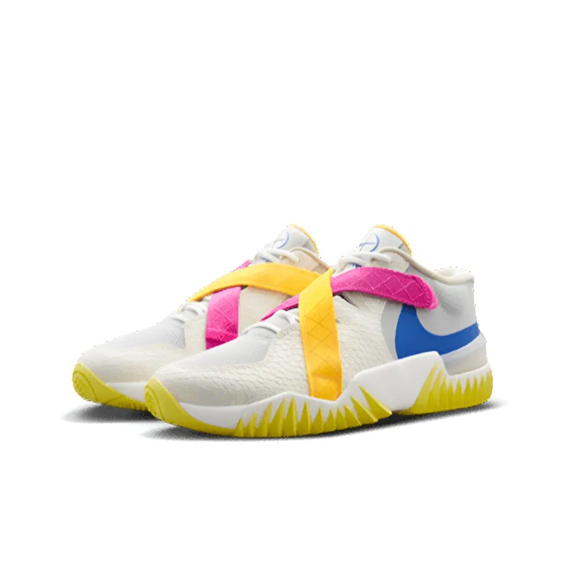 Nike Zoom Court Dragon Light Bone Hyper Royal Yellow Strike Pink-2