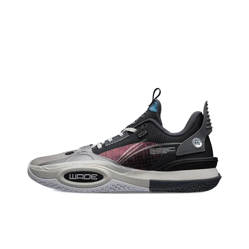 Li Ning Wade All City 10 X Glare We Are One 'Black Silver'-0