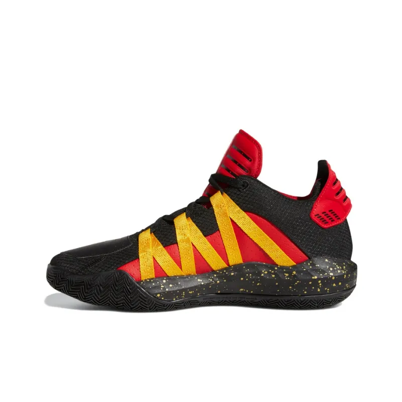 Dame 6 Adidas 'Scarlet Gold Metallic'-0