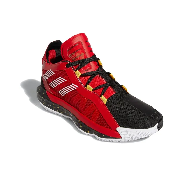 Dame 6 Adidas 'Scarlet Gold Metallic'-3