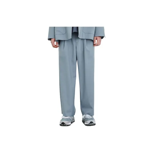 PUBLIC TOKYO Casual Pants Men Sky Blue