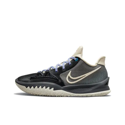 Nike Kyrie Low 4 Basketball Shoes Men Low-Top Beige/Black/Gray