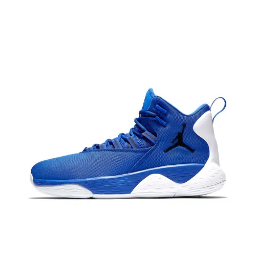 Jordan Super.Fly MVP Basketball Shoes Men High-Top Blue/White