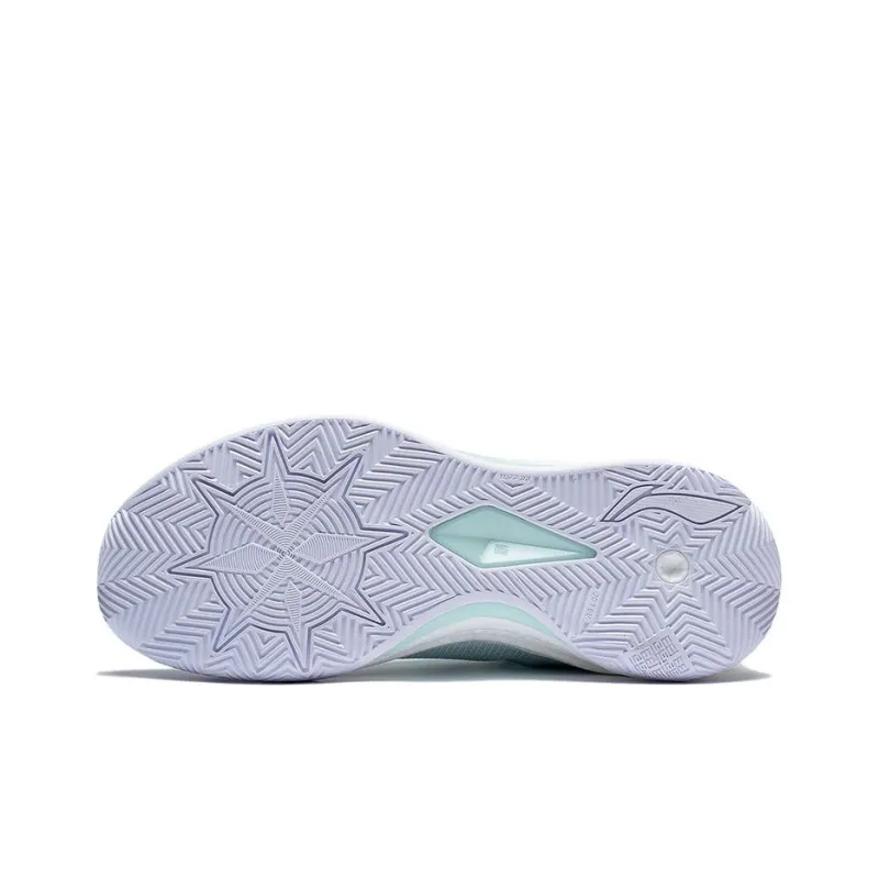LiNing Liren 3 V2 Slip Resistant, Abrasion Resistant, Breathable Low Top Basketball Shoes Unisex Aqua Blue-4
