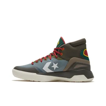 Converse G4 High Top Basketball Shoes Dark Green