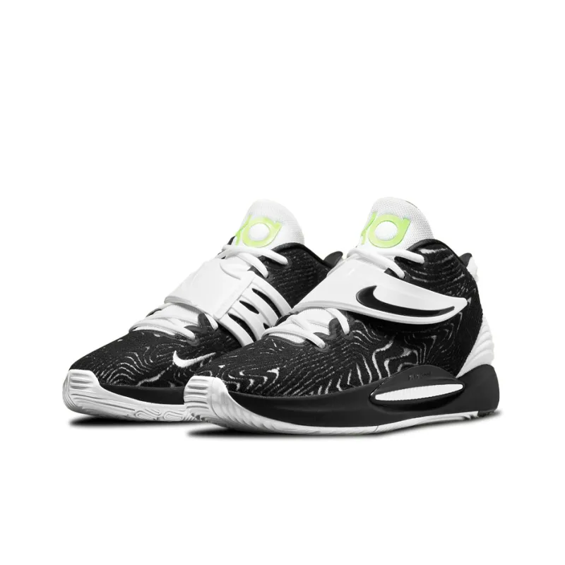 Nike Kd 14 Tb Black White Volt-2