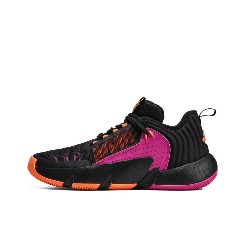 Adidas Trae Unlimited 'Black Lucid Fuchsia Orange'-0