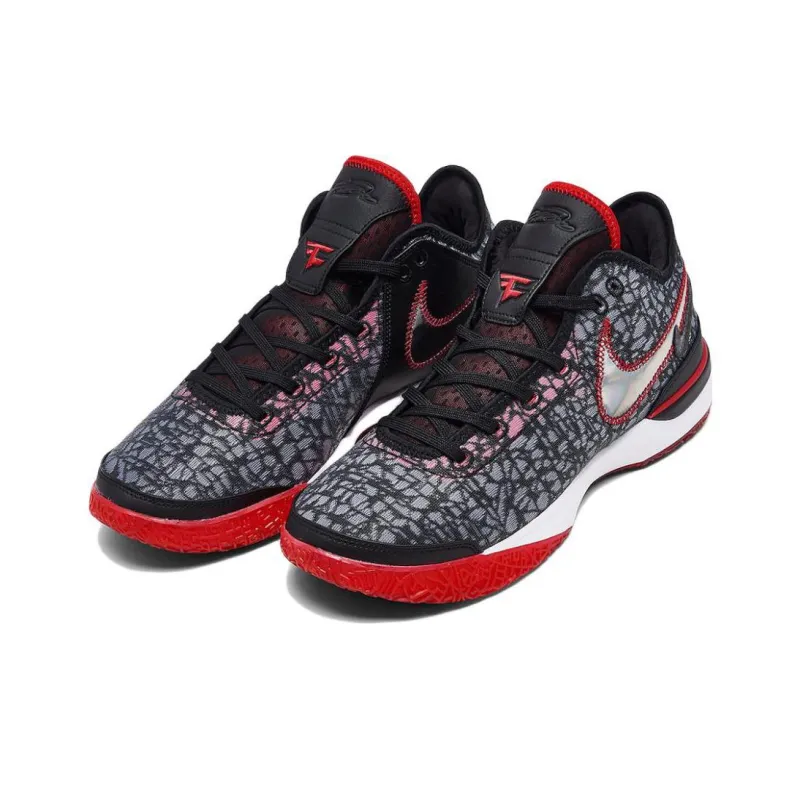 Nike Zoom LeBron Nxxt Gen 'FaZe Clan Bred'-2