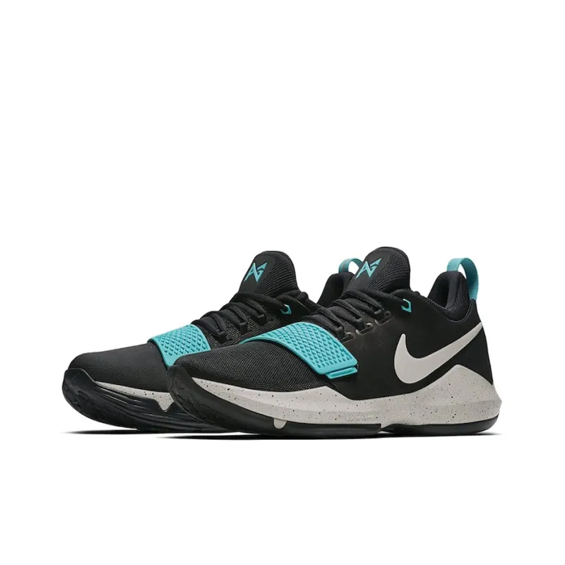 Nike Pg 1 Black Aqua Splash Ink Green Version 'Black Light Bone Light Aqua'-2