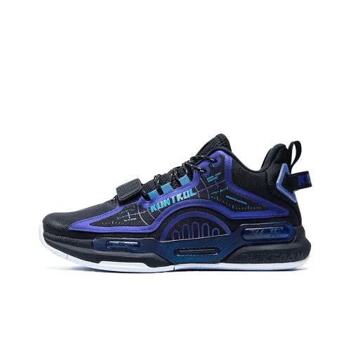 361° Mid Top Performance Basketball Shoes Men's Black Purple