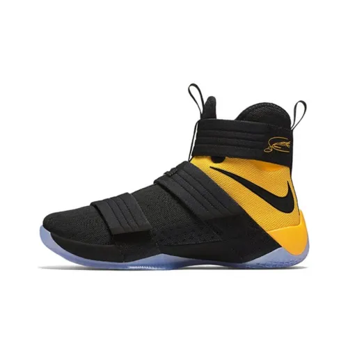 Nike LeBron Zoom Soldier 10 Black Uni Gold