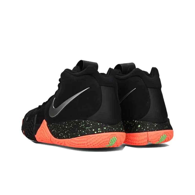 Nike Kyrie 4 Black Silver Orange-3