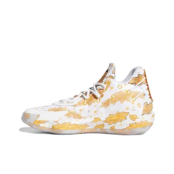 Dame 7 Ric Flair X Adidas 'White Gold Metallic'
