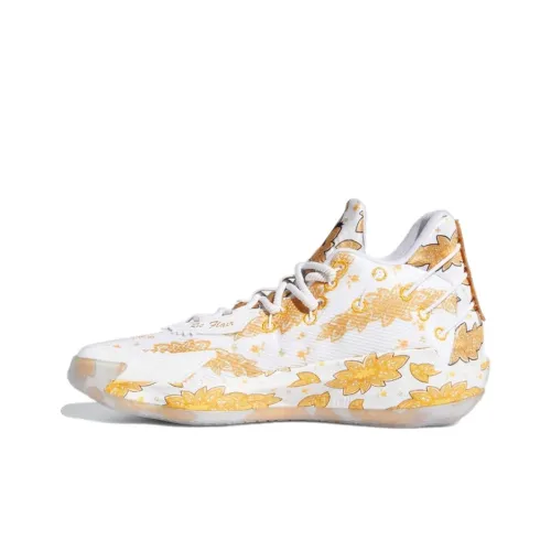 adidas Dame 7 Ric Flair White