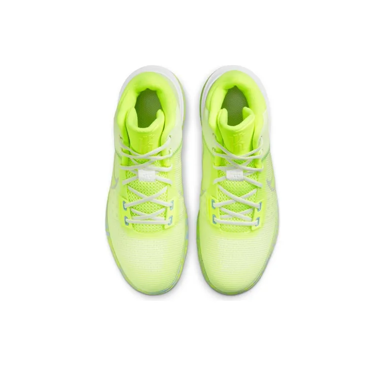 Nike Kyrie Flytrap 4 EP 'Fluorescent Yellow Aluminum Blue Grey'-3