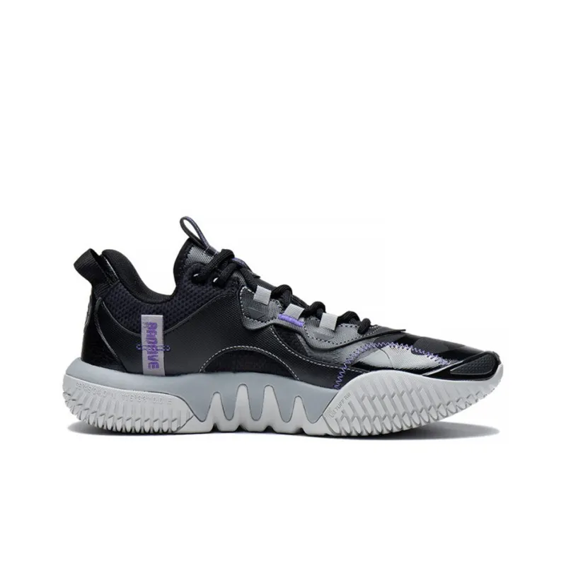 LiNing Badfive 2.5 Cushioning Anti-Slip And Wear-Resistant Low-Top Basketball Shoes Black-1