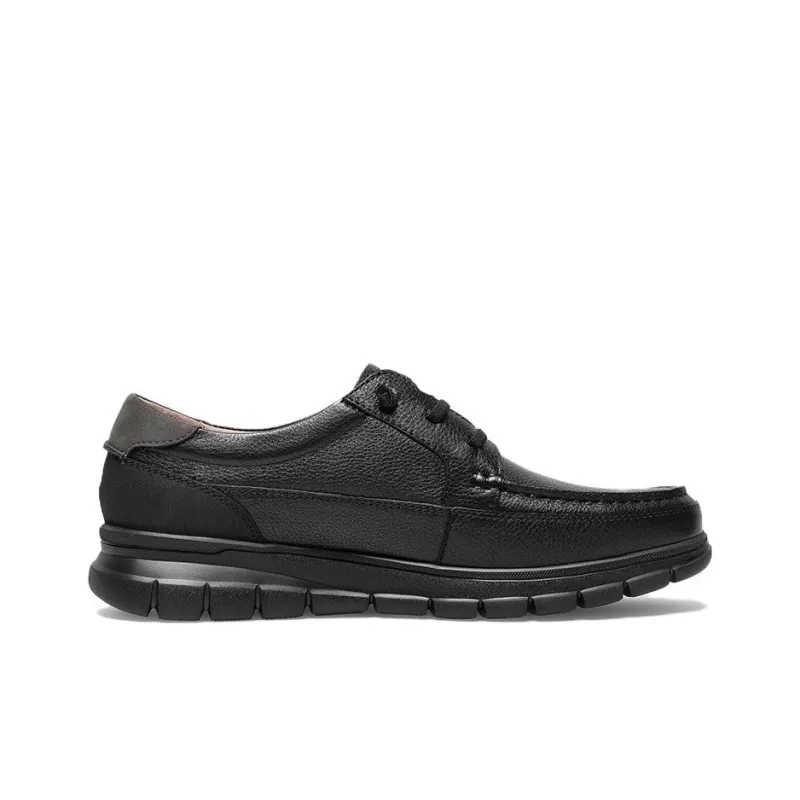 Hush Puppies Casual Leather Shoes Men's Black-1