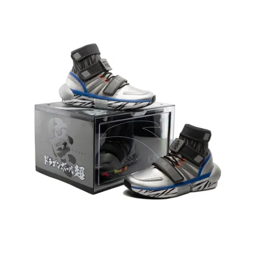 ANTA Basketball Shoes Men High Top Gray