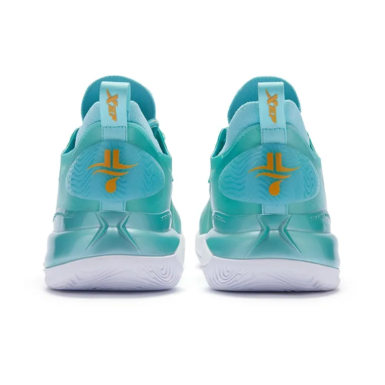 XTEP Jeremy Lin 2 JLIN2 SE Low-Top Performance Basketball Shoes Men's Chasing The Wind Green Summer-4
