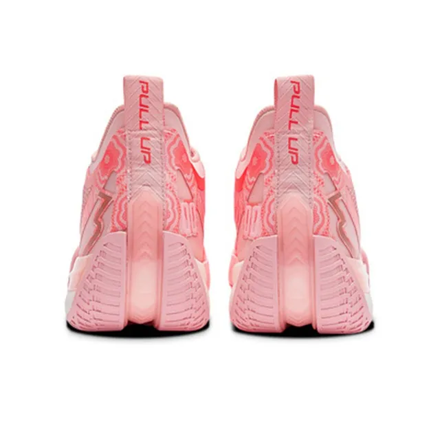 361° Chan 3 MOD Basketball Shoes Men Mid Top Feather White/Bright Copper/Cherry Blossom Pink-2