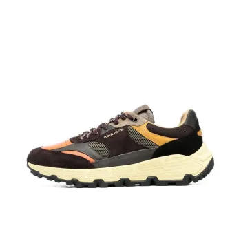 WOOLRICH Low-Top Sports Casual Shoes Men's Brown Orange