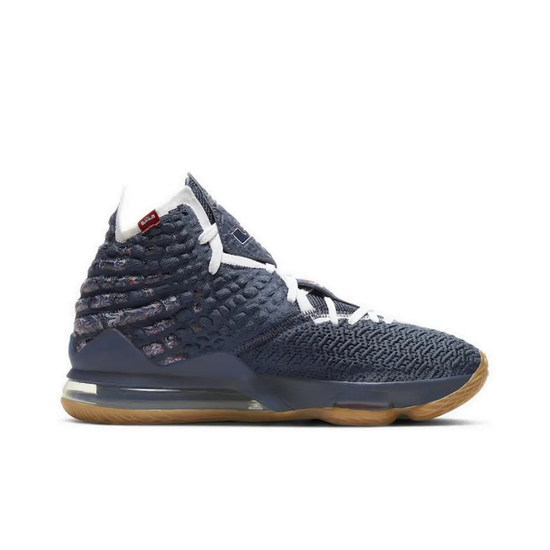 Nike LeBron 17 College Navy-1