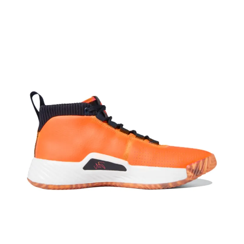 Adidas Dame 5 Flash Orange-1