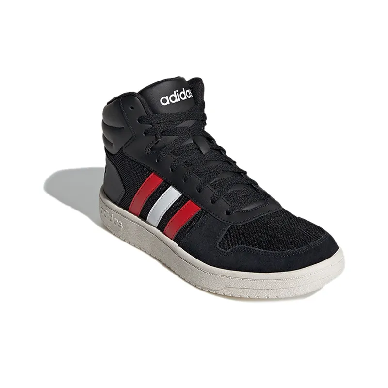 Adidas Neo Hoops 2.0 Mid 'Black Red White'-1
