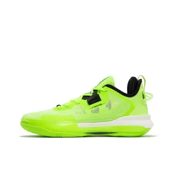 361° Supernova 1.0 Pro Anti Slip Wear Resistant Low Top Basketball Shoes Men's Green Black