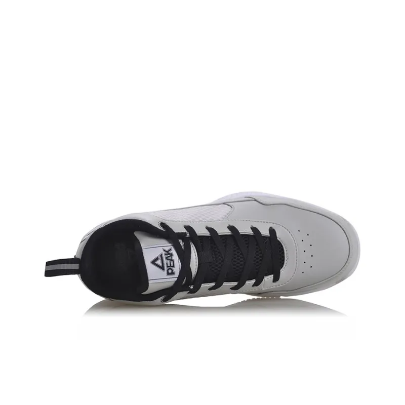 PEAK Shock Absorbers With Slip Resistant And Abrasion Resistant Properties Mid Top Basketball Shoes Men's-3
