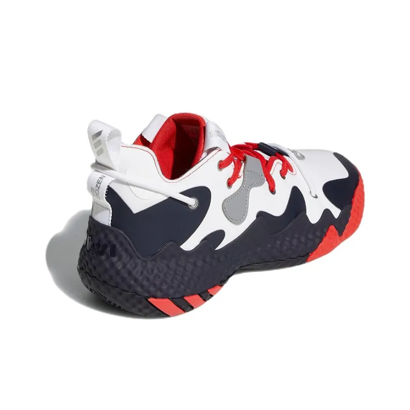Adidas Harden Vol. 6 White Vivid Red-3