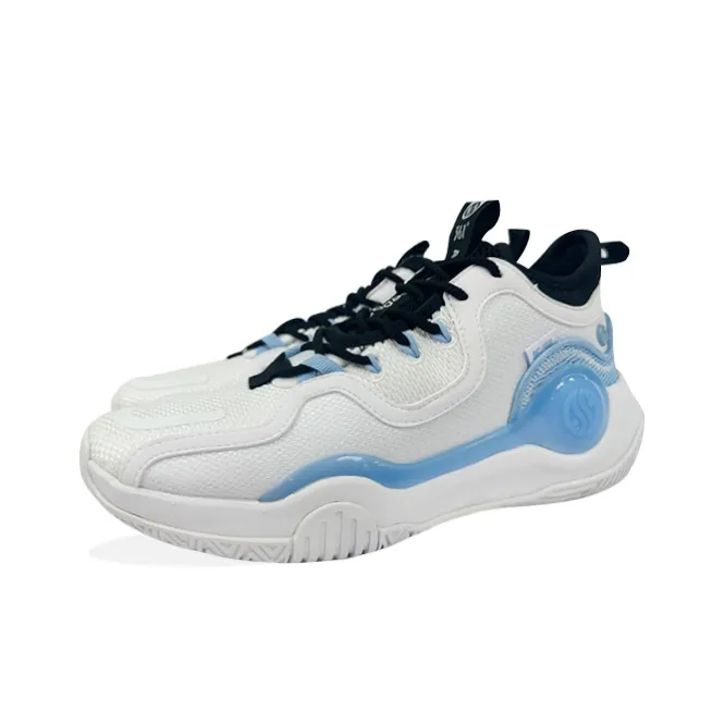 361° Ag Volley Low Top Basketball Shoes Men's Calm Blue-2