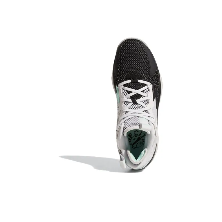 Adidas Dame 8 Grey Black-4
