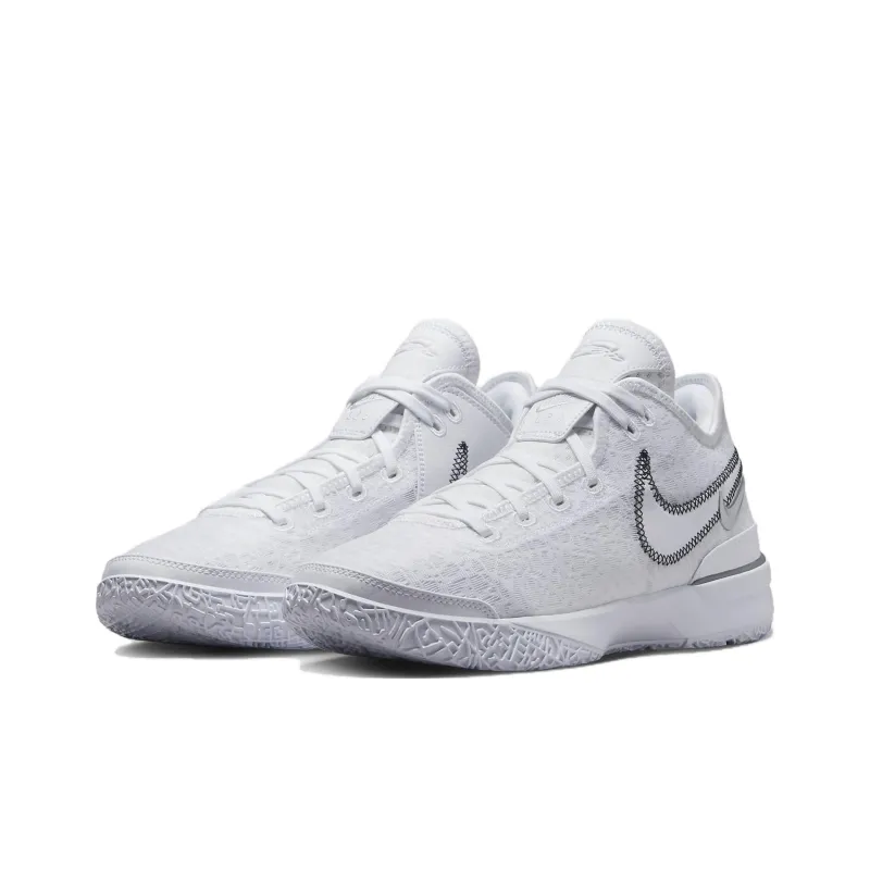 Nike Zoom LeBron Nxxt Gen Ep 'White Metallic Silver'-2